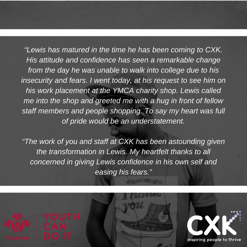 CXKcharity's tweet photo. Such lovely feedback from a grandparent of a participant on our #Ashford @PrincesTrust Team Programme. #PrincesTrustTeamProgramme https://t.co/BBTUaLA3kA