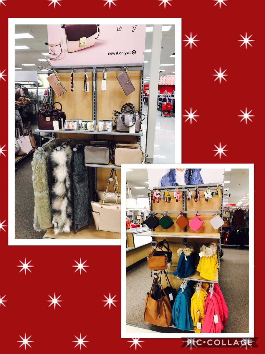 Thank you Bethany for giving our accessory endcaps a makeover! <a href="/HarlingMorgan/">Morgan Harling</a> <a href="/TargetPBenz/">Phillip Benz</a> #11daystillchristmas #santaiknowhim 🎅🎯🎁🎉