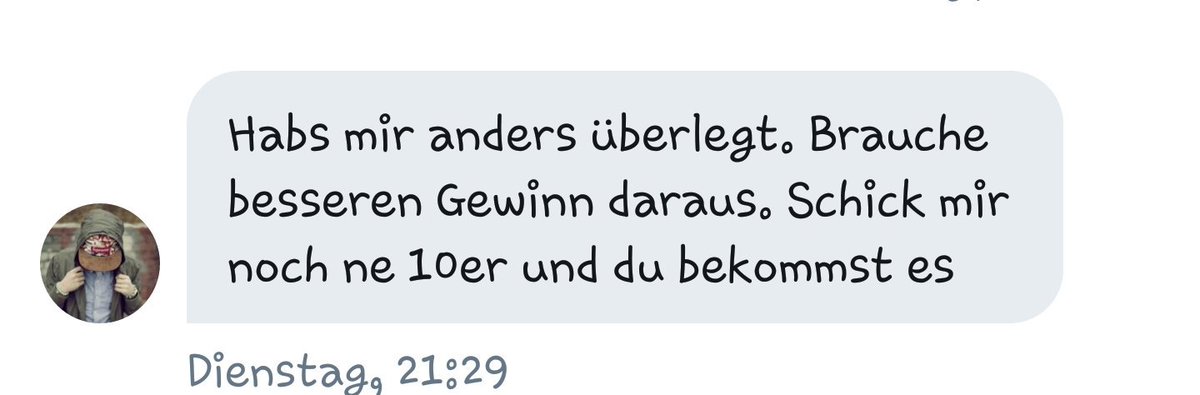 TheVertox's tweet image. ⚠️SCAMMER⚠️

@DealsOpen scammt

Hab ihm 10€ Psc gegeben, das gewünschte Produkt nicht bekommen und dann das:

Rt? @CheapGTAModding @NiceGAW @SilenceGiveaway @PrettyGAW @SlyceGAWs @CoatesShop @KappaGaw @StreetGAW
