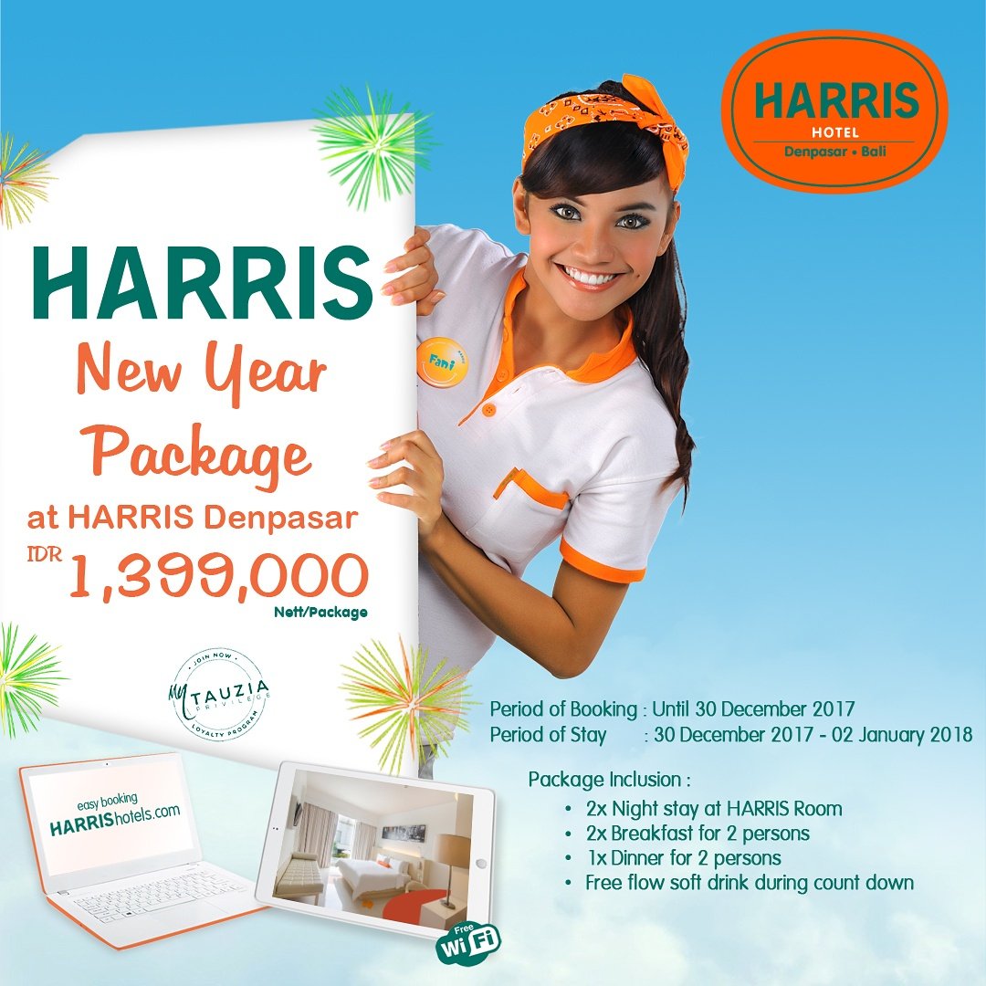 HARRISDenpasar's tweet photo. Rayakan libur tahan barumu bersama orang terdekat ke bali di HARRIS Denpasar.
#newyear #holiday #bali https://t.co/CbywMGelbx