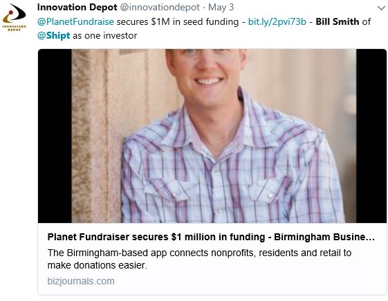 Congrats Bill and the rest of the @shipt team s.al.com/2tRnPAa  $1M-$550M.  Go South!! #chstech #bham #Vulcan <a href="/Target/">Target</a>