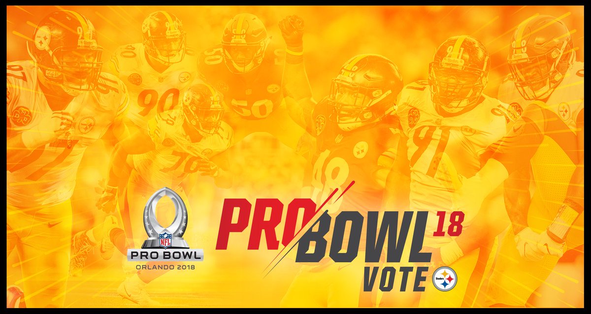 steelers's tweet photo. 1️⃣ Retweet = 1️⃣ #ProBowlVote 

@CamHeyward 
@_TJWatt 
@Jay_MostWanted 
@RyanShazier 
@Bud_Dupree 
@DOCnation_7 
@VinnyVidiVici98 https://t.co/NMvc3V6z4b
