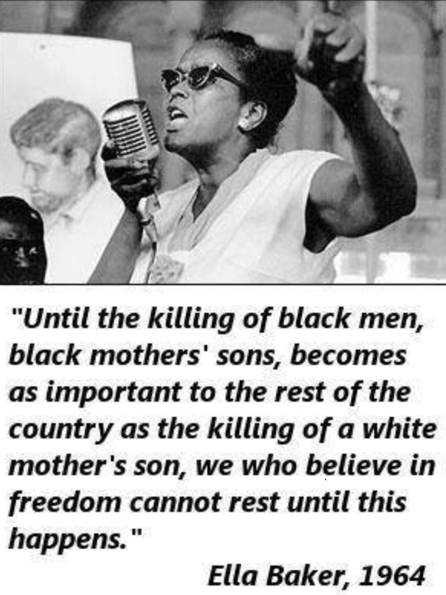 Psychic_Sister's tweet photo. It's Ella Baker’s bday&amp; today was are honoring this civil rights hero. She was a powerful activist of the Freedom Movement who inspired and guided emerging leaders.Thank you for your devotion &amp; for spending your life fighting for the equality of the oppressed. 
U r an inspiration https://t.co/zcQELNQje0
