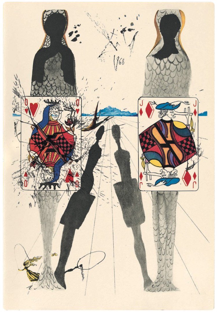 mymodernmet's tweet photo. Salvador Dalí’s rarely seen Alice in Wonderland’ illustrations are finally reissued https://t.co/YlyRmD726D https://t.co/xlprMHbVHG