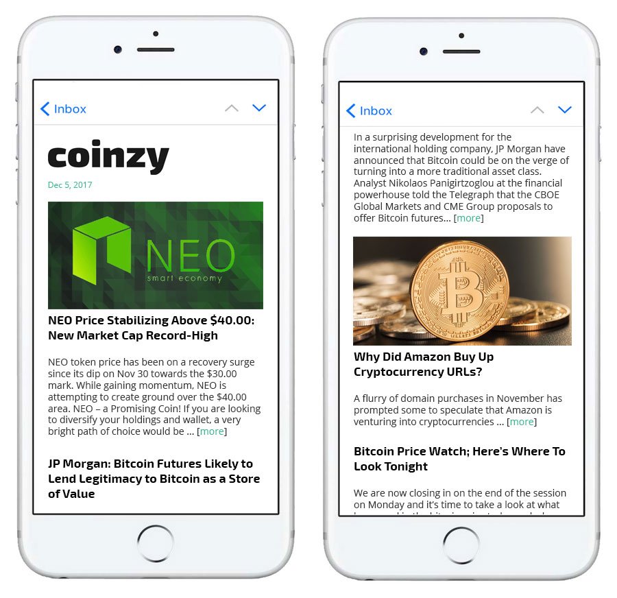 CryptoVictory's tweet image. The Top NEED TO KNOW #CRYPTO NEWS in less than 8 minutes a day for #FREE delivered to your email in the AM and PM... No catch! Coinzy.com #bitcoin #cryptonews #bitcoinnews #LTC #NEO #ether #XRP #BCC #OMG #DASH #Monero #IOTA #NEM #EOS #ADA