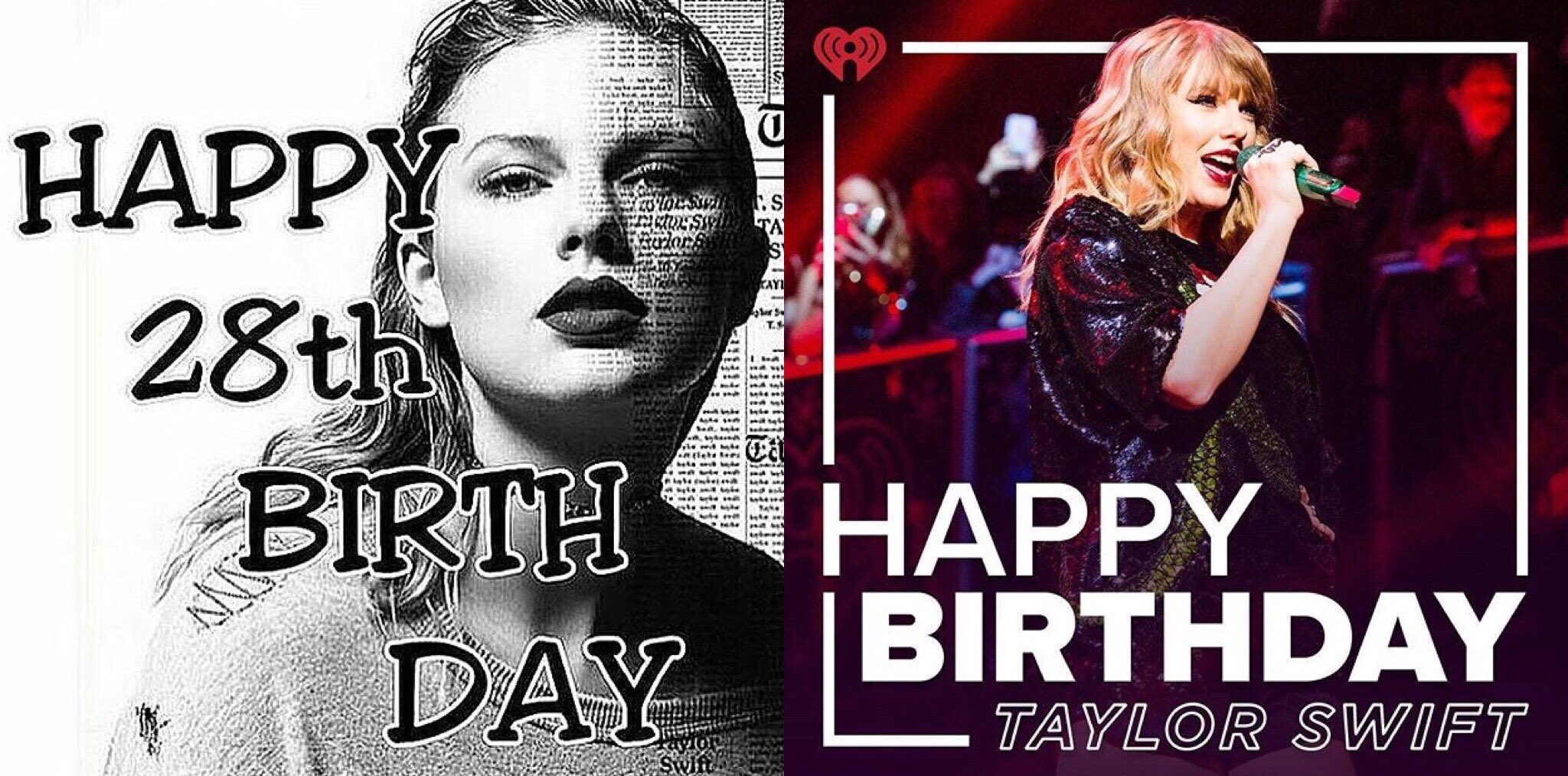 Happy 28th Birthday to the beautiful, talented and amazing Taylor Swift!             