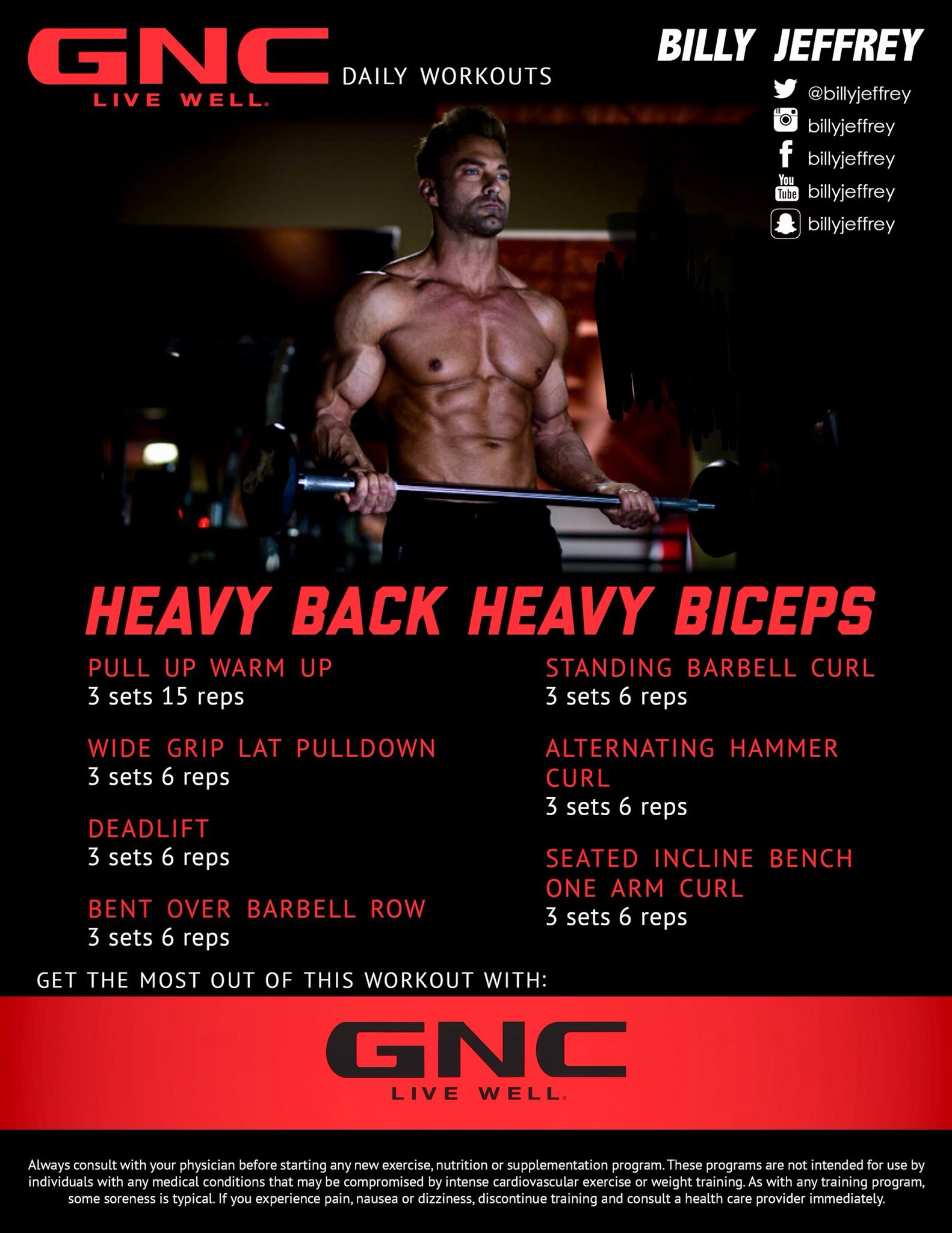 Biceps workout daily sale