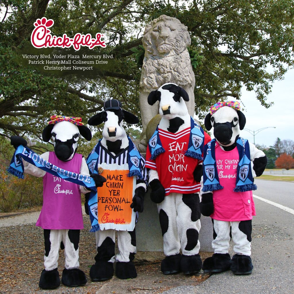 LionsbridgeFC's tweet photo. ICYMI: Earlier today, we announced @ChickfilA as our Jersey Sponsor!
Article: https://t.co/PBCbzjPDM7 #ThisIsOurBridge https://t.co/bWNxFV9DPo