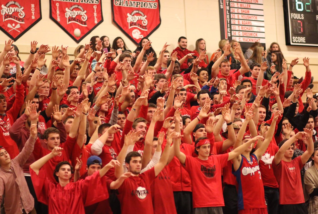 SIXTHMEN_NATION's tweet photo. HC BALL IS BACK AFTER TWO STRAIGHT RECORD BREAKING YEARS. WHITEOUT TOMORROW NIGHT VS RIDGE @ 7 IN THE HOUSE THAT FALCO BUILT. WE NEED BODIES IN THE STANDS FOR THE BEST SHOW IN JERSEY. CENTRAL WILL BE ROWDY ONCE AGAIN #WEWANT100 #WINTHEDAY #SHOCKTHESTATE #HCBALL https://t.co/PTK32ElQZq