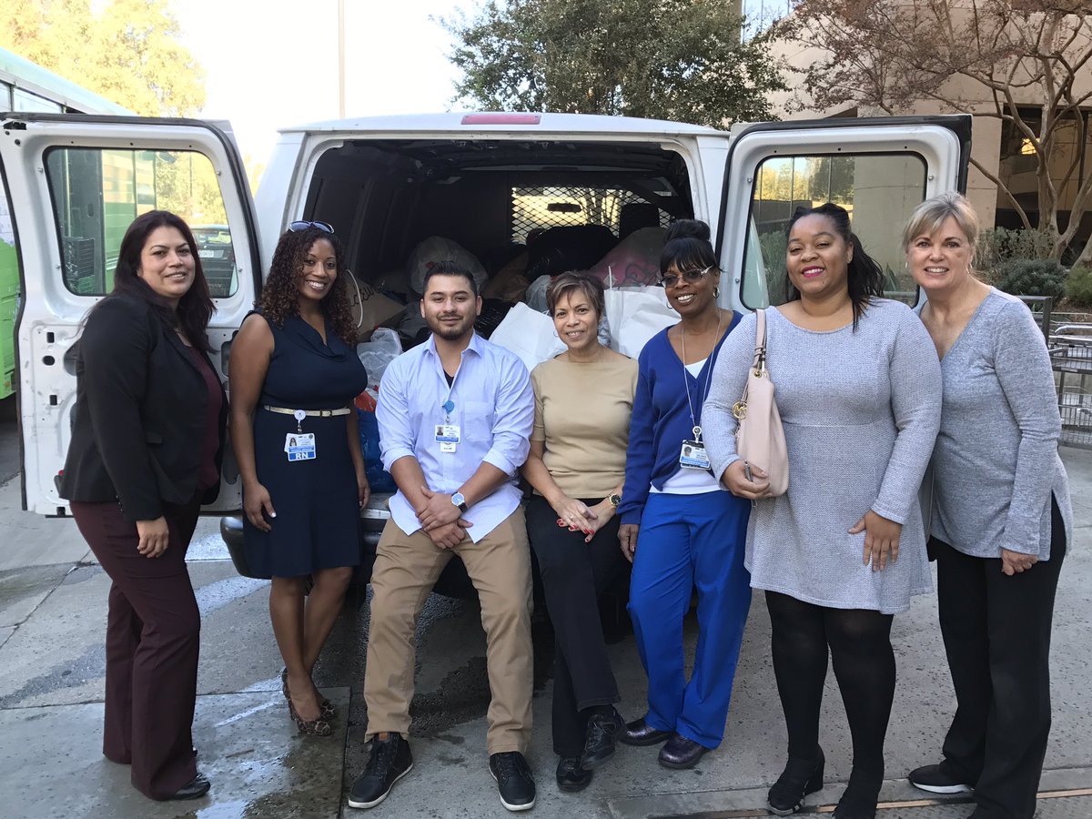 JLokpcb's tweet photo. Thank you to all of the Kaiser Permanente Woodland Hills Labor Management Partnership Unit Based Teams for collecting blankets, toiletries, coats, jackets, children’s clothing & diapers for Project Understanding to benefit families affected by the Thomas Fire #kpcommunityhealth https://t.co/yTsh8FnOIe