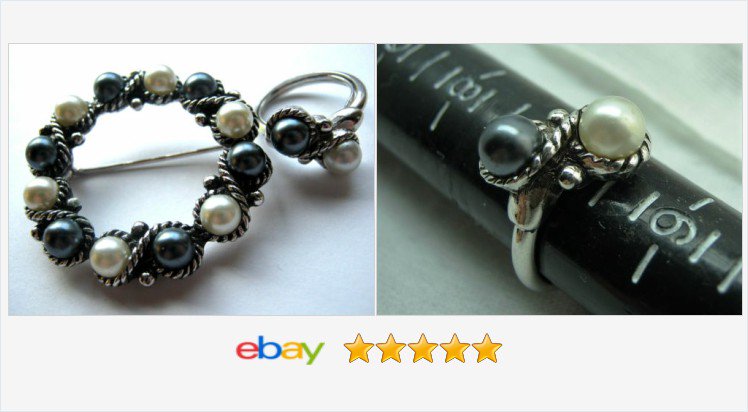 _VINTAGEJEWELRY's tweet photo. AVON ECLIPSE Brooch Ring Size 7 Faux BLACK TAHITIAN PEARL Style Statement | eBay #avon https://t.co/qj3NPZrXAK https://t.co/2TnhJOwMkA