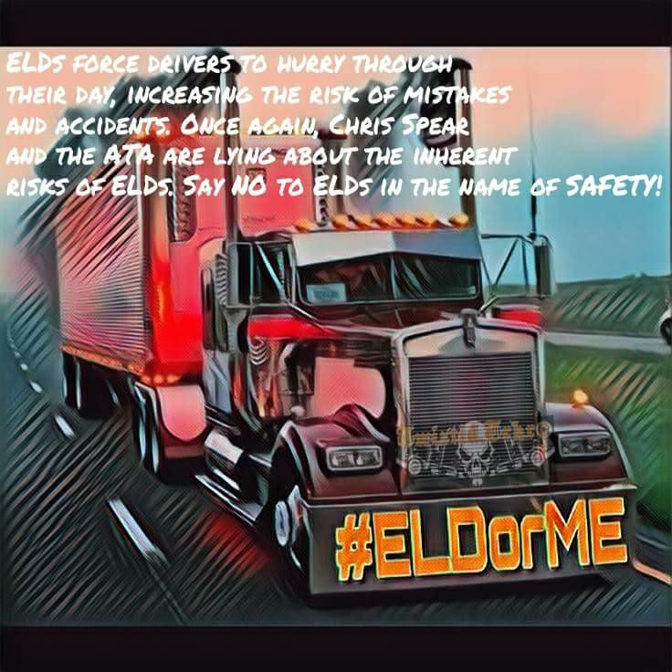 NotUrAvgDriver's tweet image. Tell the government you don't want driver to have to drive sleepy at 3am if they want to stop. #eldorme #ELDMandate #POTUS #realDonaldTrump