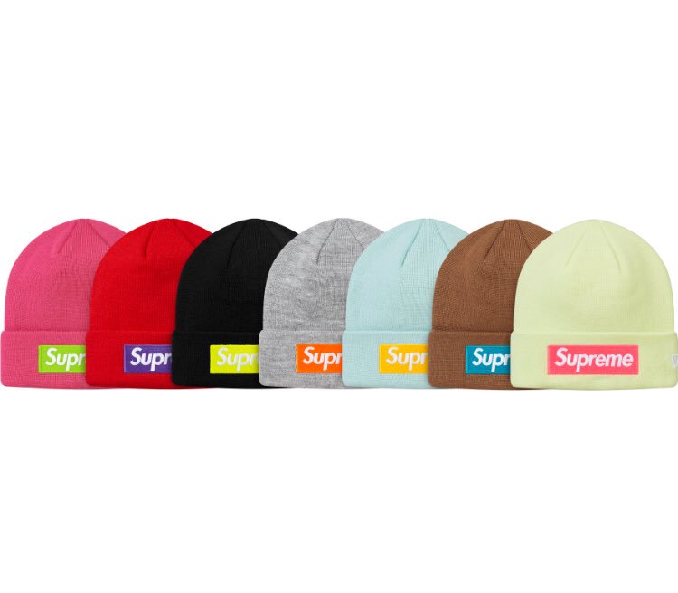 supreme box logo beanie retail