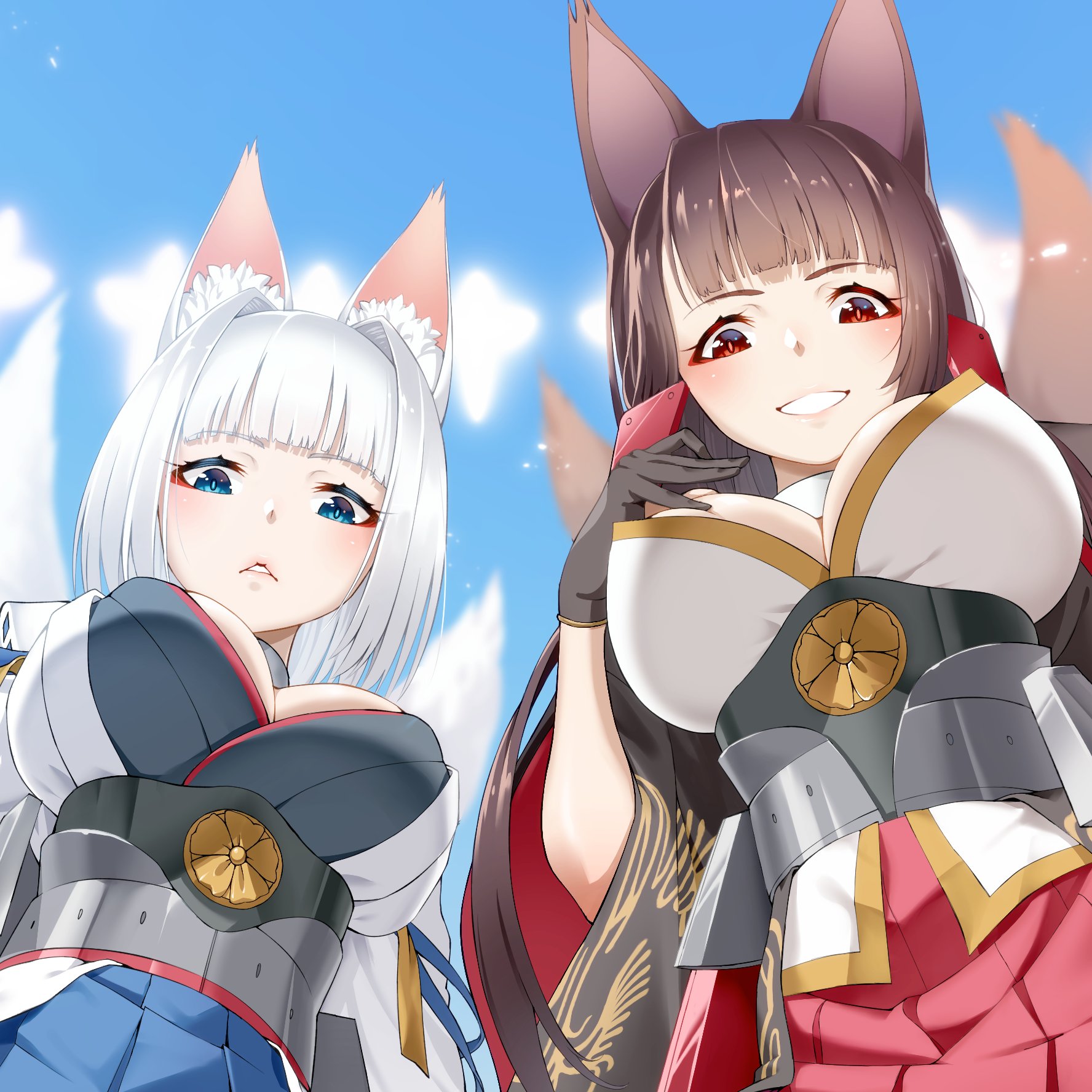 サルチタン お仕事募集中 アズレンの赤城さんと加賀さん好き アズールレーン
