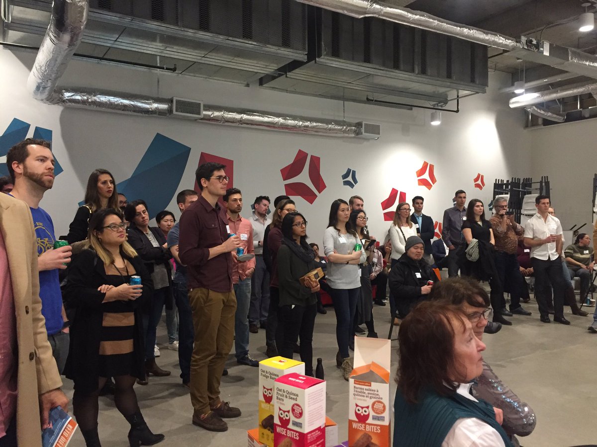 nadagrocery's tweet image. Full house listening to how @Spring_is &amp;amp; alum #giveback!