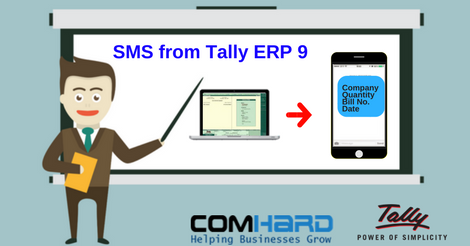 tallydealer's tweet image. Now sending message from your tally become easy.
Send SMS directly from tally, no need for any third party integration.
Integrate SMS Alert With Tally.
Click to know more:- goo.gl/1woYUQ
#TallyERP9 #TallyCustomization #TallyModules #SMS_From_Tally #Tallywale #Comhard