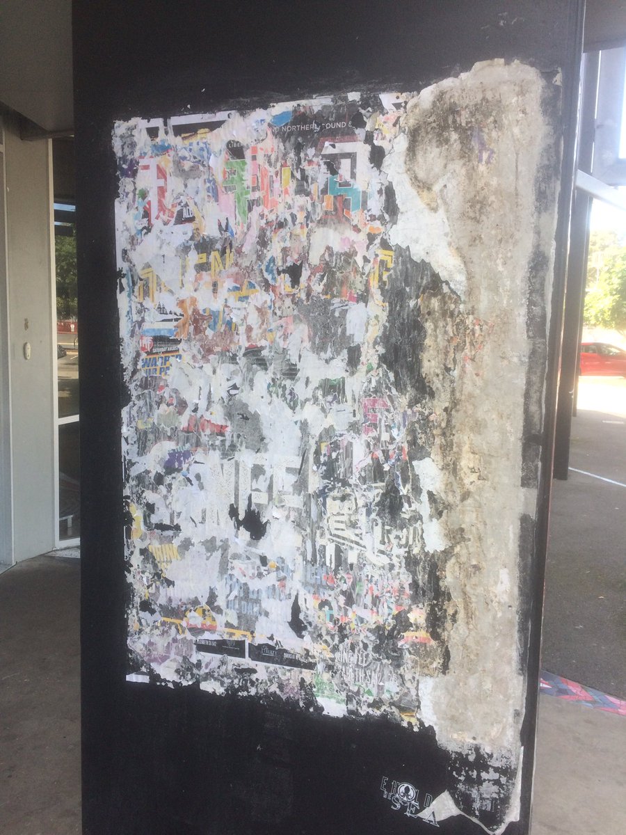 Over a year of show posters in one pic! #live #music