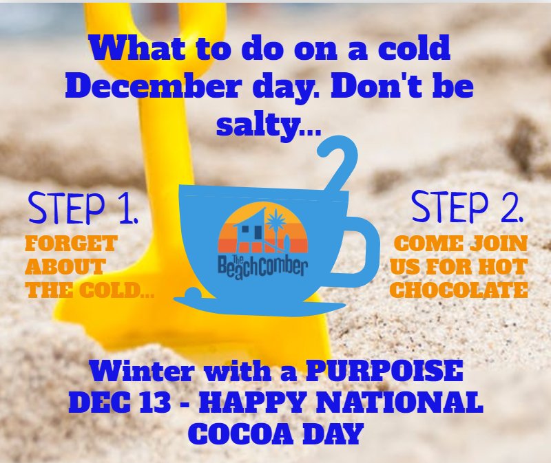 combthebeach's tweet image. #nationalhotcocoaday #hotchocolate #comberlife #dallasbeachcomber #combthebeach #warmdrinks #warminsides #sweaterweather