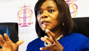 KayaNews's tweet photo. #StateCaptureJudgement - Former Public Protector #ThuliMadonsela says the judgement dismissing President #JacobZuma’s attempt to review the State of Capture report is important in reinforcing the rule of law. https://t.co/3f3h5xRfW7