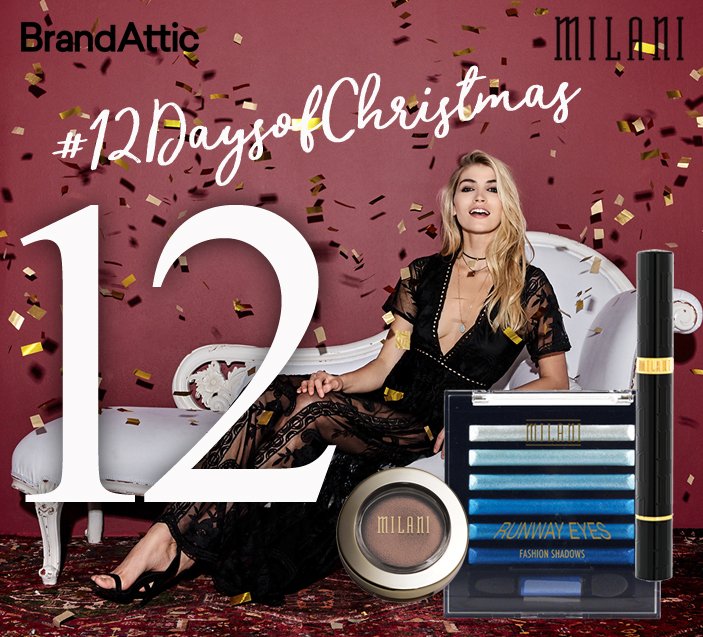 It is #12DaysofChristmas time🎄🎁 Follow + RT to #win with <a href="/brandattic/">Brand Attic</a> 
#MilaniCosmeticsUK #BrandAttic #Day12 #12DaysofChristmas #Win
