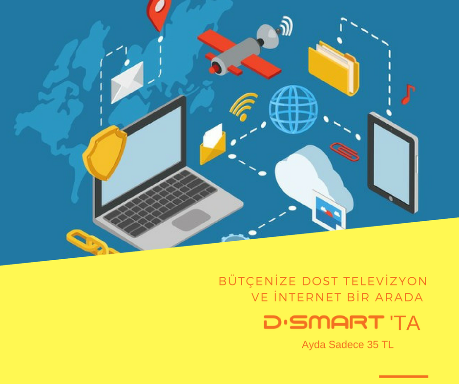 Hoş Geldin + Limitsiz Fiber İnternet #dsmartta
(4 Mbps'ye Kadar 40 GB AKN)