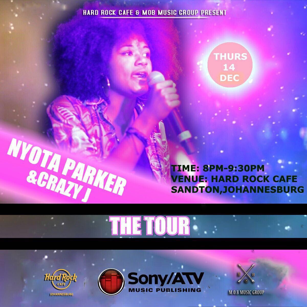 musicexchange's tweet photo. In #jhb this week @Nyotaofficially see poster for details - she is doing well artist on the rise was at #MEX17 https://t.co/vzNxmjyMUM