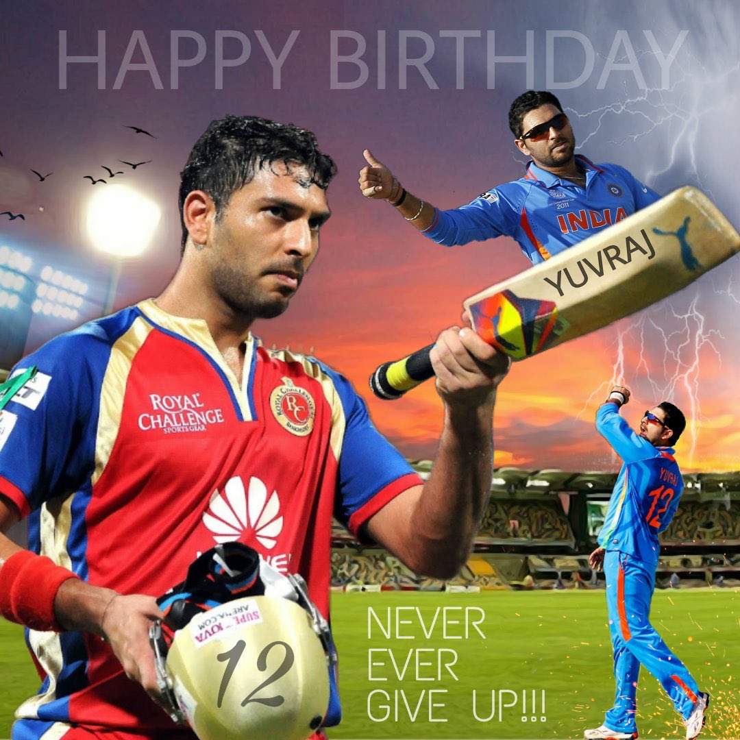   Happy Birthday
Sixer King Yuvraj Singh 