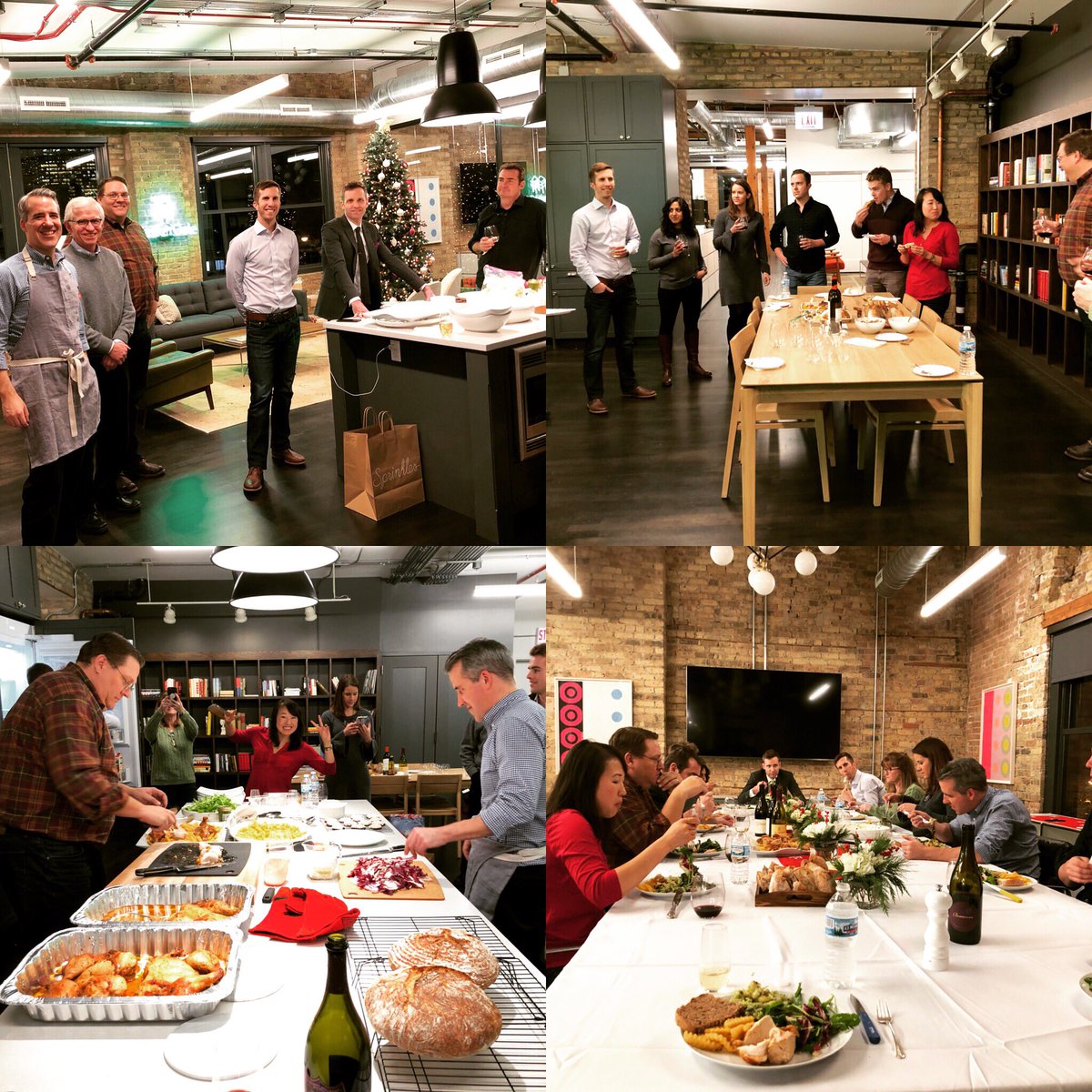 Our <a href="/ParkerGaleCap/">ParkerGale</a> #Christmas party was a success! Great food cooked by our own <a href="/devinmathews/">Devin Mathews</a> and Corey. #team #family #proud