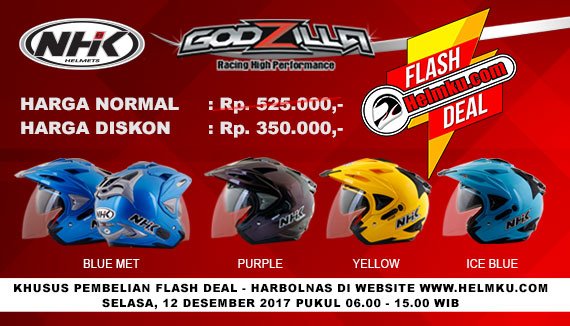 Helmku_Official's tweet photo. PROMO HARBOLNAS !

NHK Godzilla!!!

masi berlangsung !
jangan sampe terlewatkan yaa

yukk klik https://t.co/YLKZ0XSy0n sekarang !

#nhkhelmet
#helmnhk
#helmet
#helm
#helmku
#nhkgodzilla
#harbolnas
#haribelanjaonlinenasional
#haribelanjaonline
#promo
#discount https://t.co/CtAaP2RUQL
