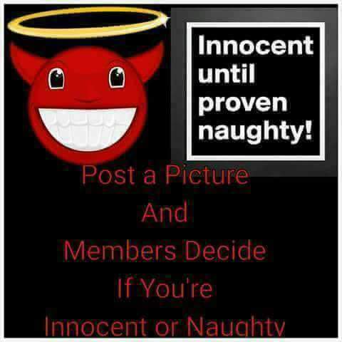 Naughty all the way.