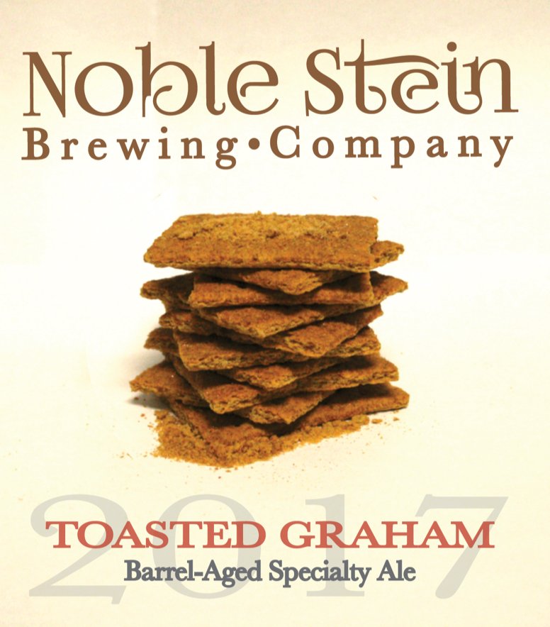 NobleSteinbeer's tweet photo. Our Barrel-Aged Toasted Graham is being released in 22oz bomber bottles and on tap Friday at 5pm! https://t.co/A0u5CjeeiO