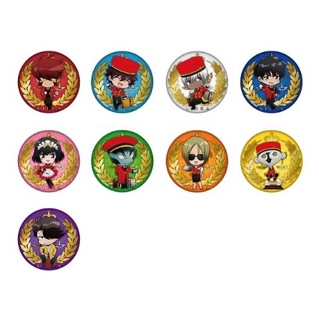 オマケ付き　血界戦線　缶バッジ　ルームキーホルダー　　マルイ　ポップアップ マルイのネット通販】【血界戦線＆BEYOND】商品情報！『トレーディング