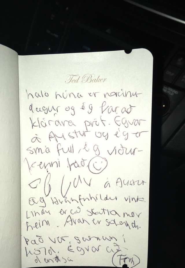 Djammdagbók Birtu Lífar, mánudagur 11. desember. 
(frh.)