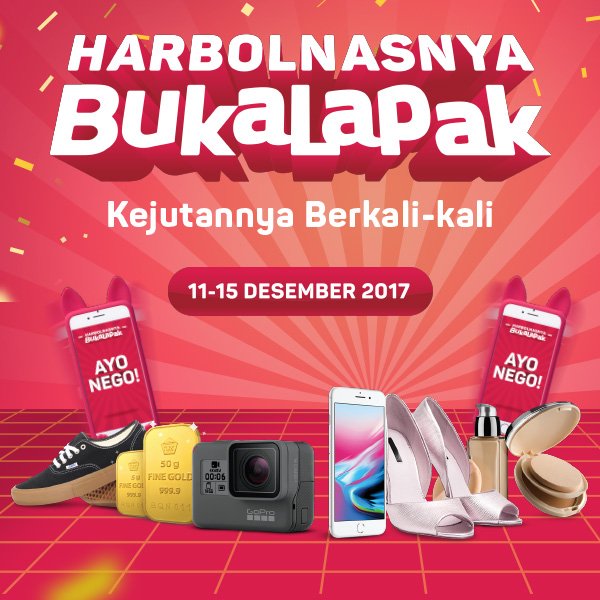 GILA!!! kejutan Nego di Harbolnasnya Bukalapak bikin jantungan.Buruan gaes nego barang sesukamu....😎😎😎

Klik disini : goo.gl/9jBKi2

#Harbolnas #bukalapak
