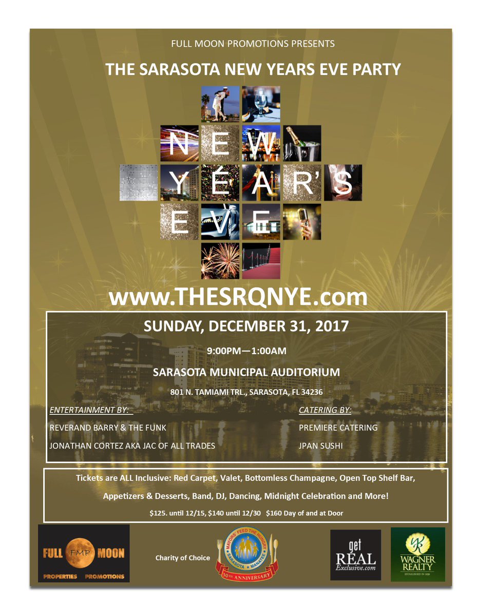 TheSRQParty's tweet photo. Looking for a Sarasota New Years Eve Party that offers it all? #Sarasota #NewYearsEve #TheSRQNYE https://t.co/Wq6XYImAHP https://t.co/MwenKCIdKl