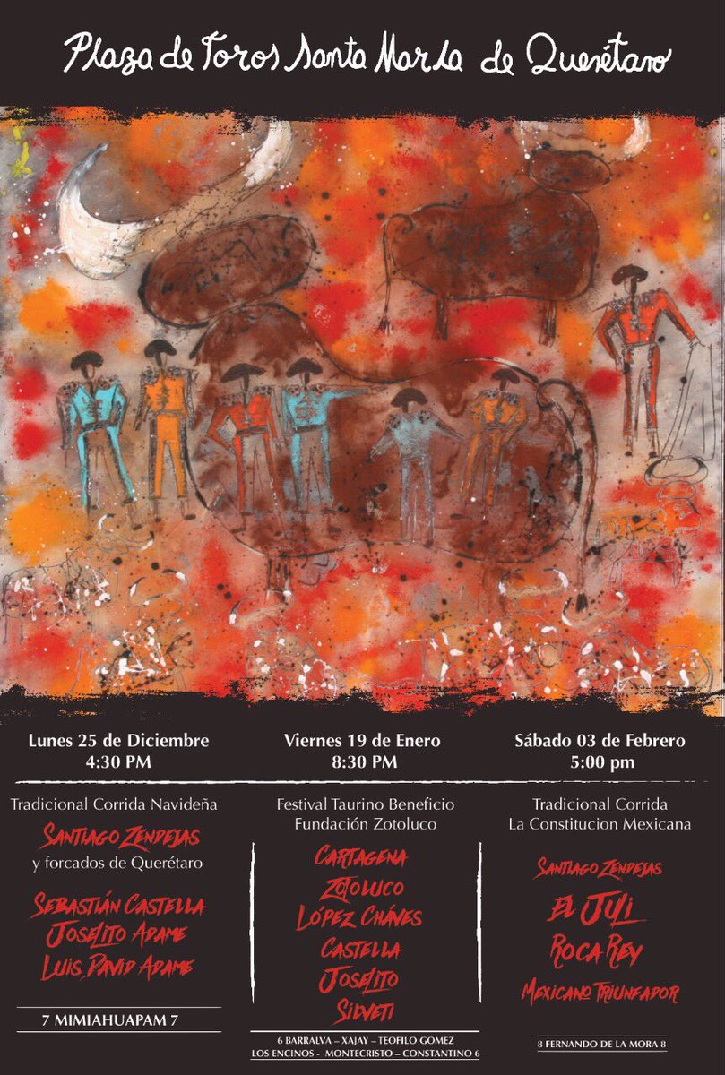 Lo que sigue en La Santa Maria...