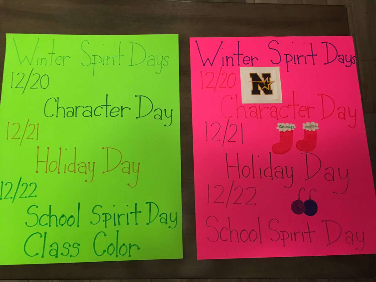 ⭐️ATTENTION ALL NORTHSTARS⭐️GET READY FOR SPIRIT WEEK⭐️