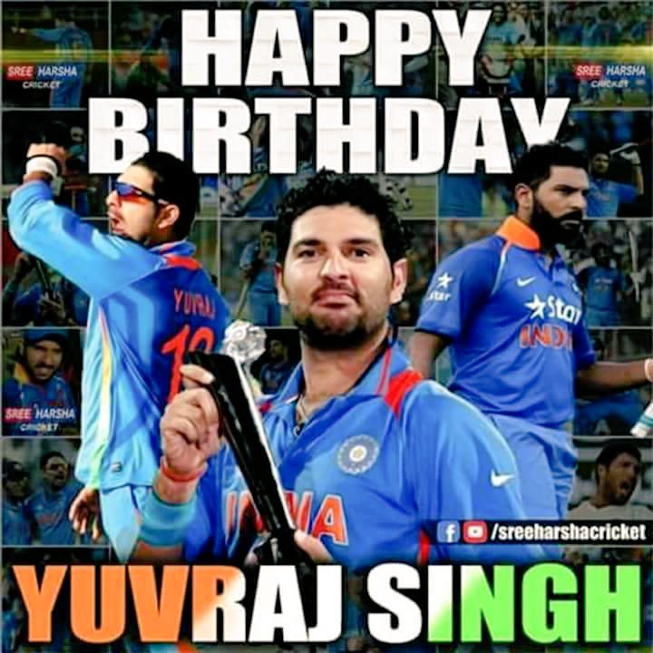 Happy  Birthday to the king \Yuvraj Singh\   