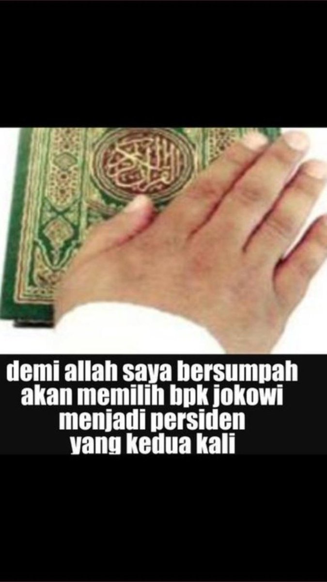 SatrioP16635563's tweet photo. @jokowi Mana sumpah mu ? https://t.co/pJghF0LftO