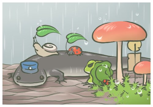 サンショウウオのtwitterイラスト検索結果