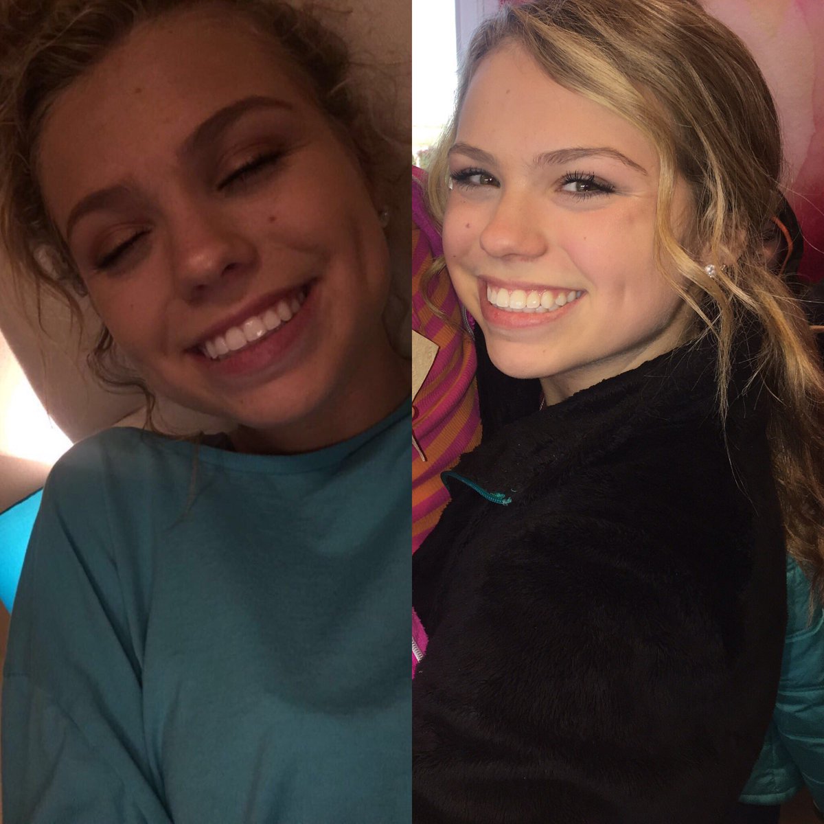 watermegansugar's tweet photo. left pic was taken when I was the unhappiest I've ever been, at rock bottom & could barely force a smile. right pic was a few days ago. love urself. take care or urself. w/ time & self love, it gets better , I promise, even tho it feels like it won't #selfloveszn https://t.co/gXRQfm85Jm