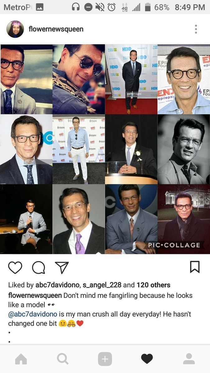 FlowerNewsQueen's tweet image. When @abc7davidono likes your collage on Instagram.. 😭😭😭😭😭

#davidono #mce #davidonofans