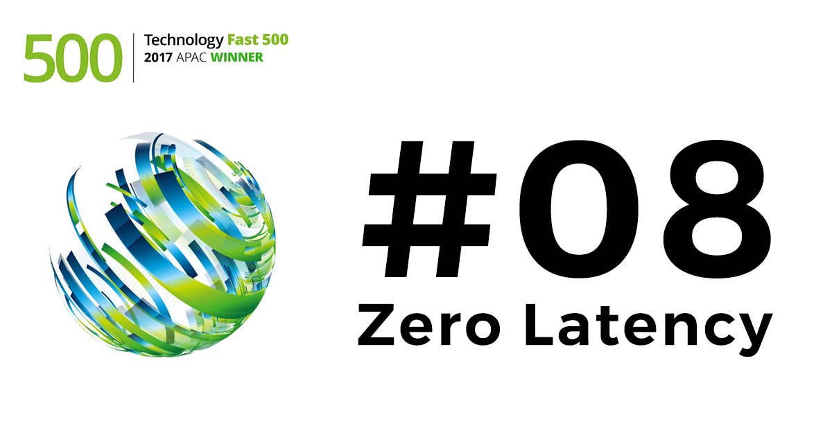 zerolatencyVR's tweet image. Wooohoo! We secured #8 in the Deloitte Technology Fast 500 APAC! Ecstatic to be recognised as one of the fastest growing tech companies in Asia Pacific. @DeloitteTMT #Fast500APAC