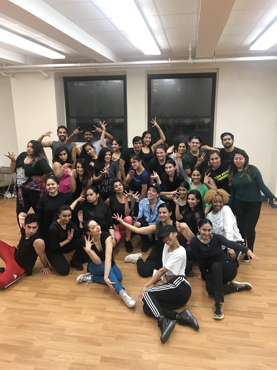 Thank you <a href="/BollywoodFunk/">Bollywood Funk NYC</a> for a kick ass class! 😘❤️💋🙏🏽