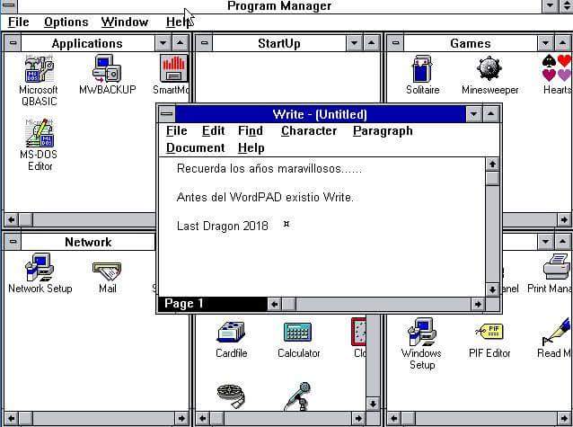 LastDragonMX's tweet image. ¿ Aun recuerdas al #WINDOWS3  y Windows3.11 ?