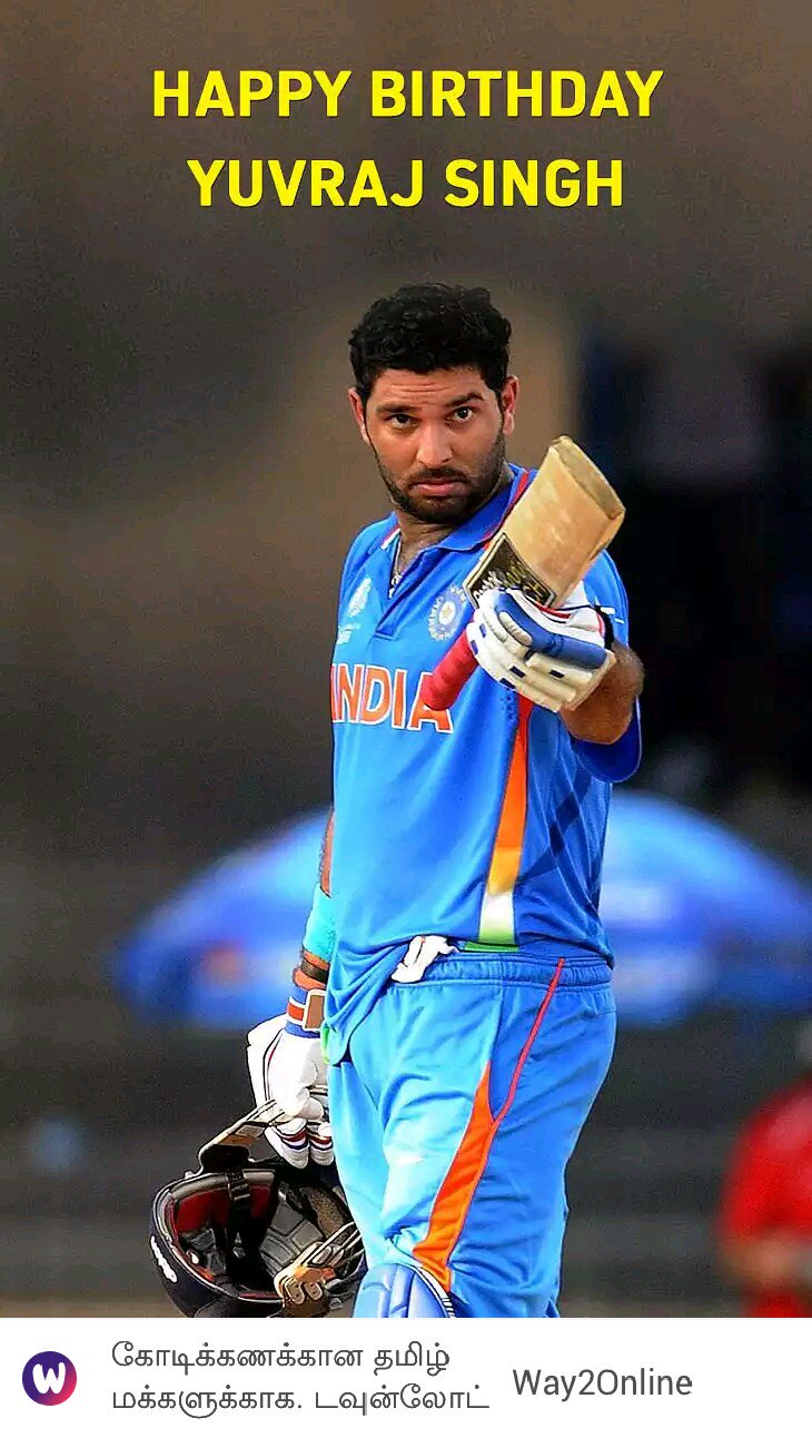 Happy birthday Yuvraj Singh. 