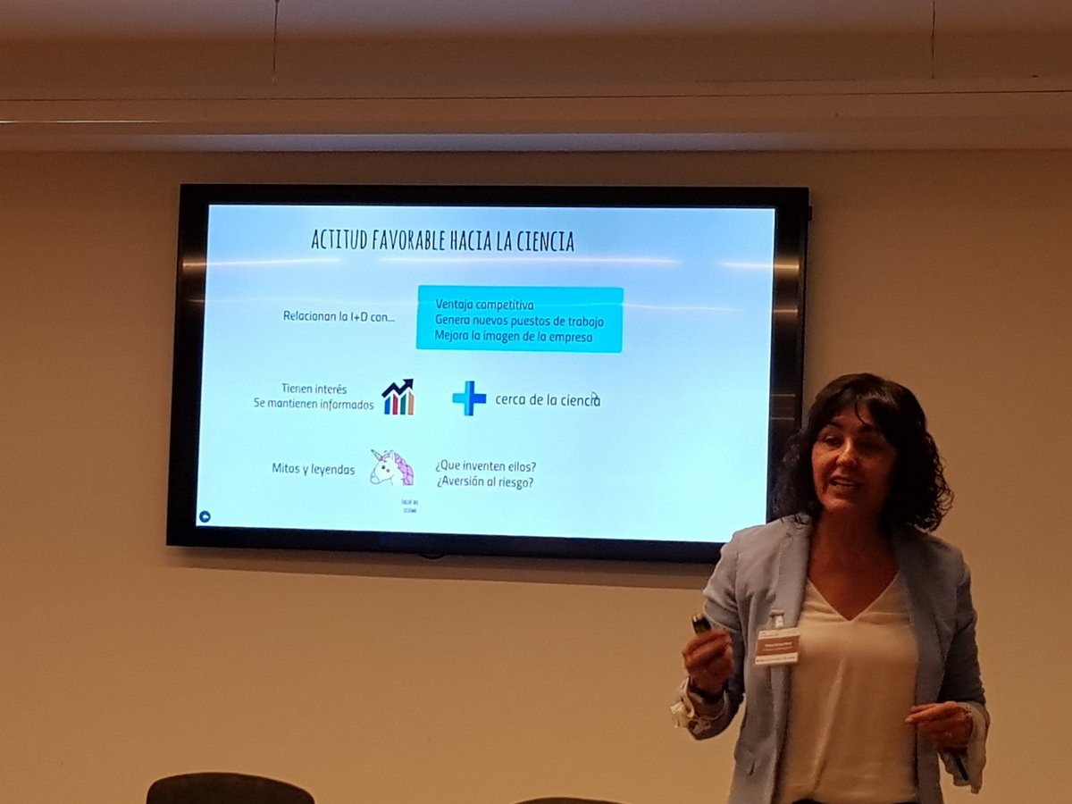 Cotec_Innova's tweet photo. Interesante debate de las jornadas del #ProyectoCCe en Cotec: ¿cuál es la percepción de la ciencia en el ámbito empresarial? https://t.co/COKQPxdyLr