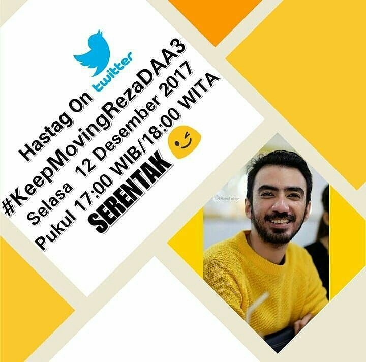 Bismillah semoga tembus tti #KeepMovingRezaDAA3