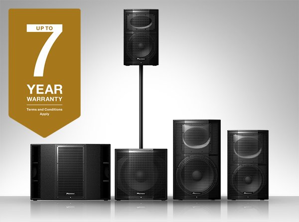 pioneer pro audio speakers