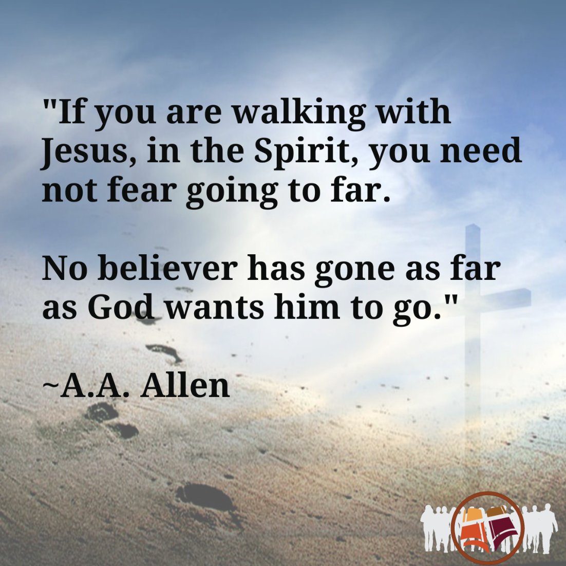 ActsNowLLC's tweet photo. No need to fear going too far IF... #ActsNow #GuidedSteps https://t.co/oY5ulB46HS